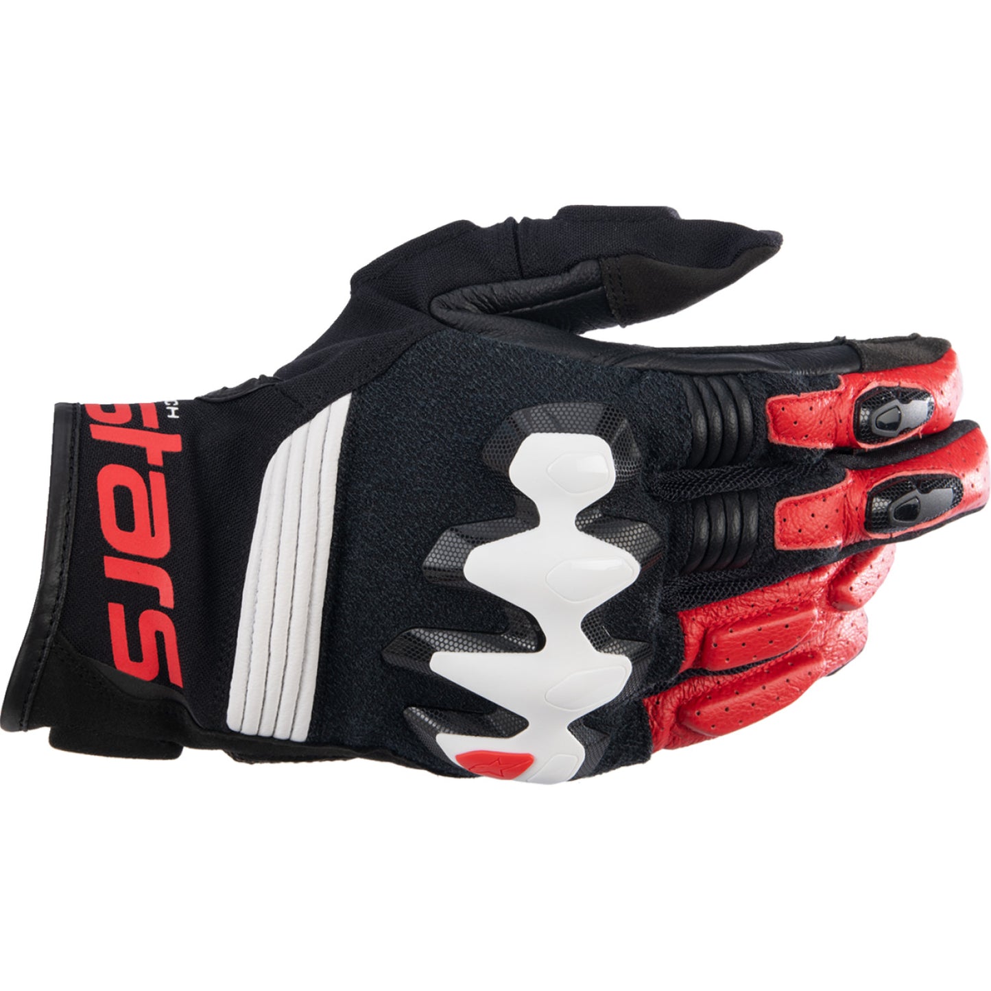 ALPINESTARS Halo Gloves - Black/White/Bright Red - Small 3504822-1304-S