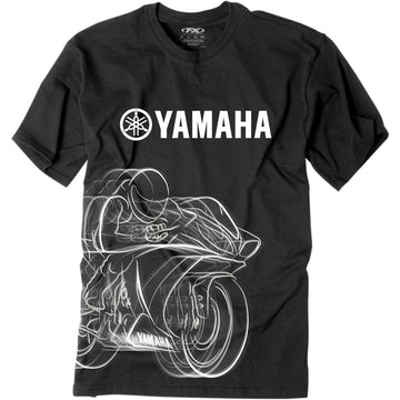 FACTORY EFFEX Yamaha R1 T-Shirt - Black - Medium 16-88280