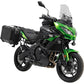 SW-Motech TRAX ADV Aluminum Case System - Black - Kawasaki Versys 650 '14-'22 KFT.08.518.70000/B | Luggage Group