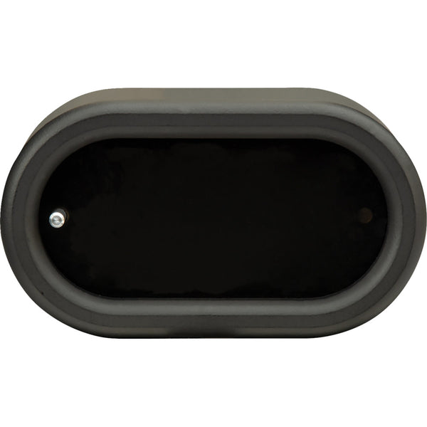 Dakota Digital Handle Bar Mount Speedometer - With Signals - Oval - Black MLX-5400-K