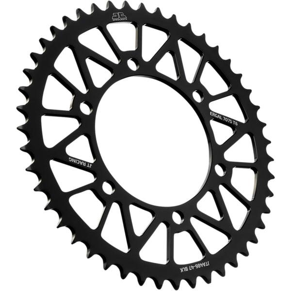 JT Sprockets Rear Sprocket - Kawasaki/Yamaha - Black - 47-Tooth JTA486.47BLK