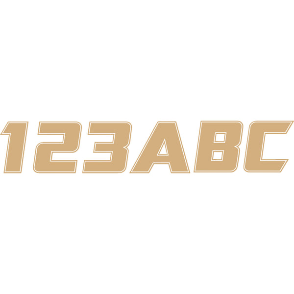 Hardline Decal Registration Kit - Brown BROWN900