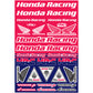 FACTORY EFFEX Decal Kit - Honda Racing 22-68332