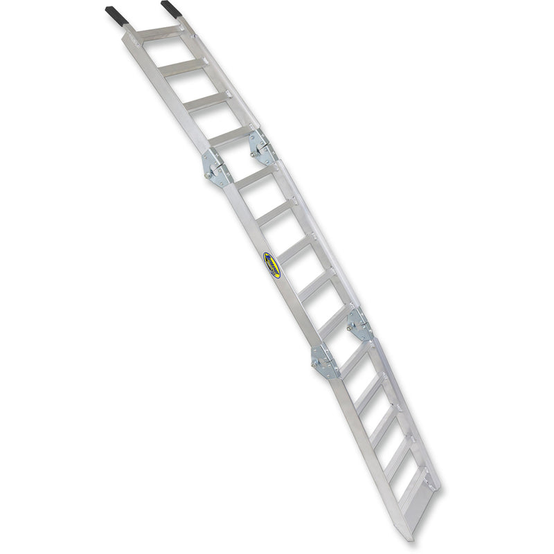 MOTORSPORT PRODUCTS Tri-Fold Ramp - Aluminum - 8' 91-3800 by Motosport Products | 91-3800