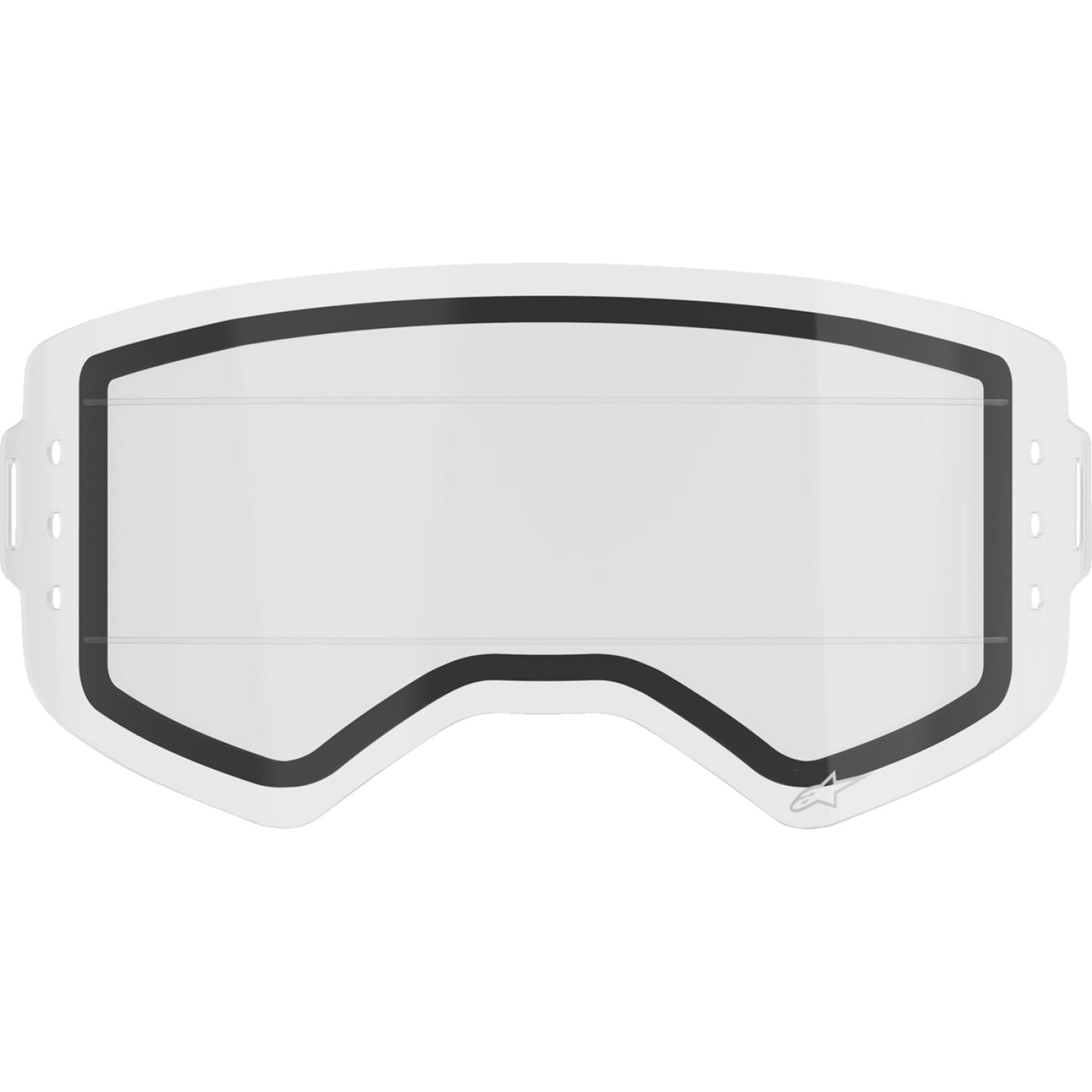 Alpinestars Supertech Lens - Roll-Off - Dual - Clear 9100525-016 | Goggles Parts & Accessories