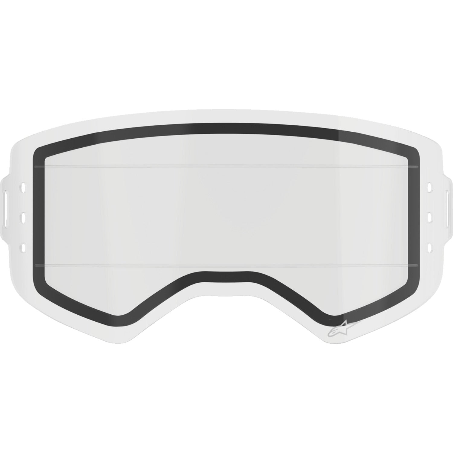 Alpinestars Supertech Lens - Roll-Off - Dual - Clear 9100525-016 | Goggles Parts & Accessories