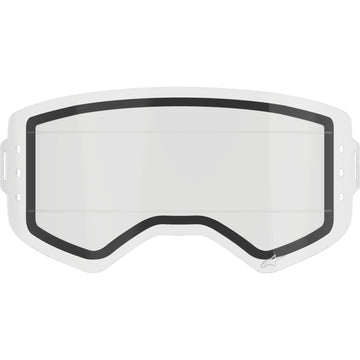 Alpinestars Supertech Lens - Roll-Off - Dual - Clear 9100525-016 | Goggles Parts & Accessories