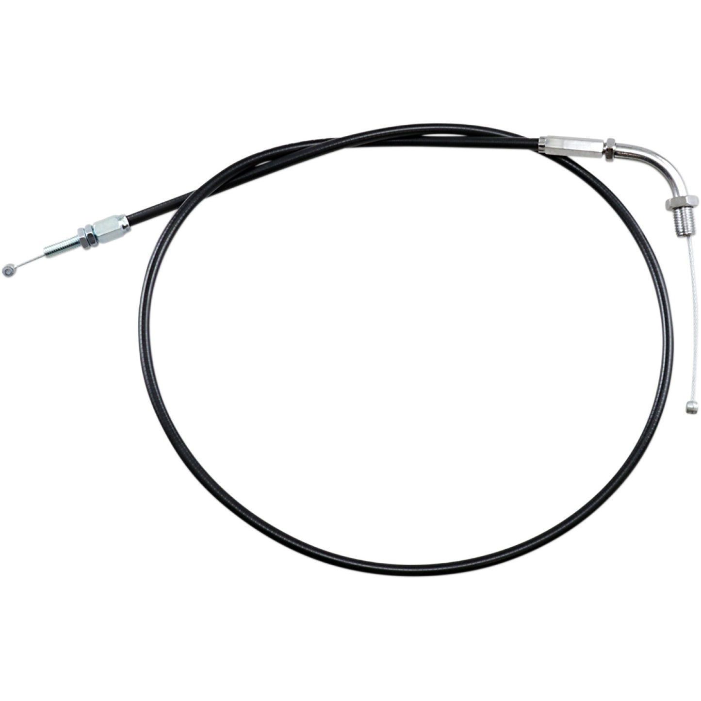 MOTION PRO Black Vinyl Throttle Cable - Push/Pull - Kawasaki 03-0001 by Motion Pro
