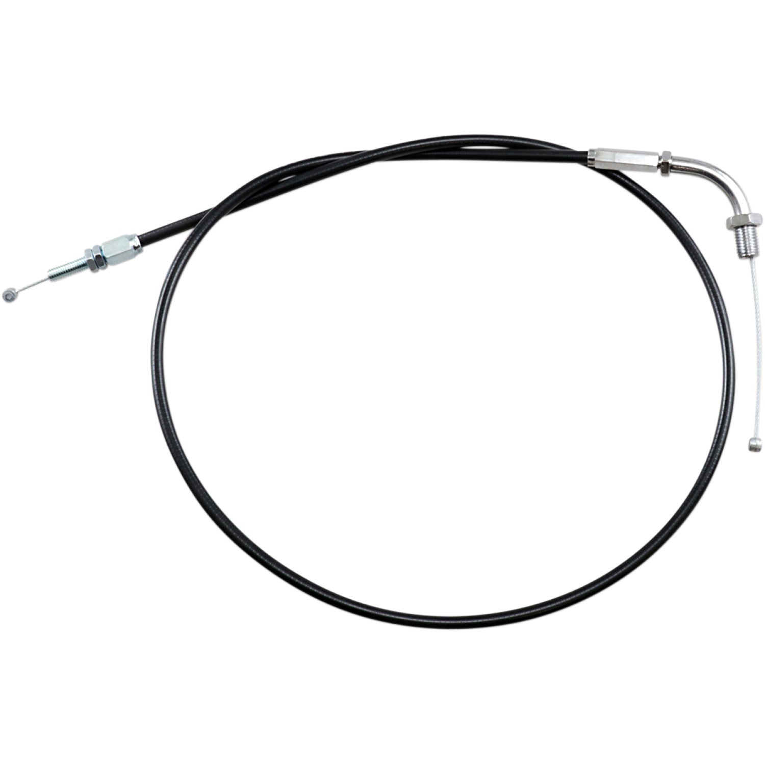 MOTION PRO Black Vinyl Throttle Cable - Push/Pull - Kawasaki 03-0001 by Motion Pro