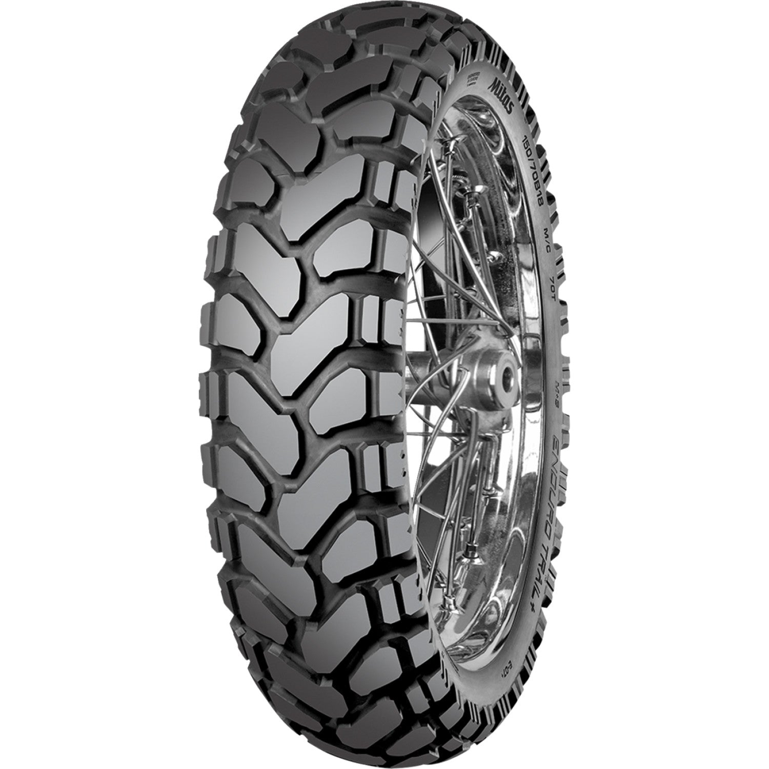 Mitas Tire - Enduro Trail+ - Rear - 150/70B18 - 70T 70000536 by Mitas