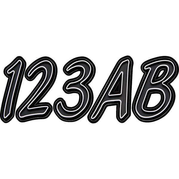 Hardline Sticker Kit 400 - Gray/Black DGBKG400