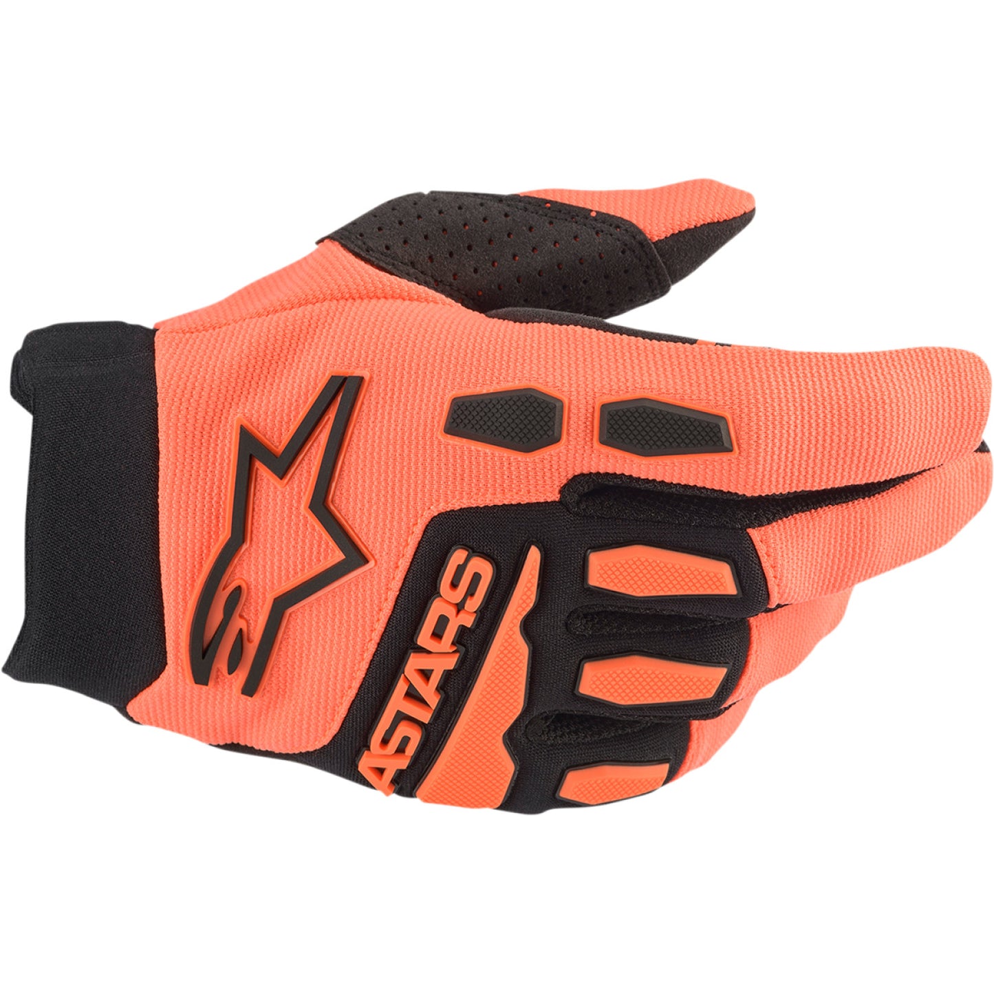 ALPINESTARS Youth Full Bore Gloves - Orange/Black - Medium 3543622-41-M