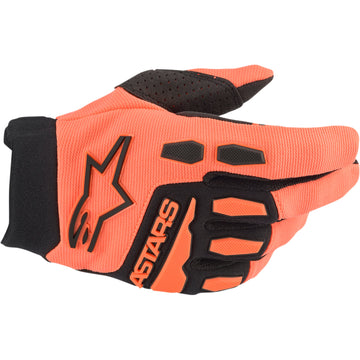 ALPINESTARS Youth Full Bore Gloves - Orange/Black - XS 3543622-41-XS