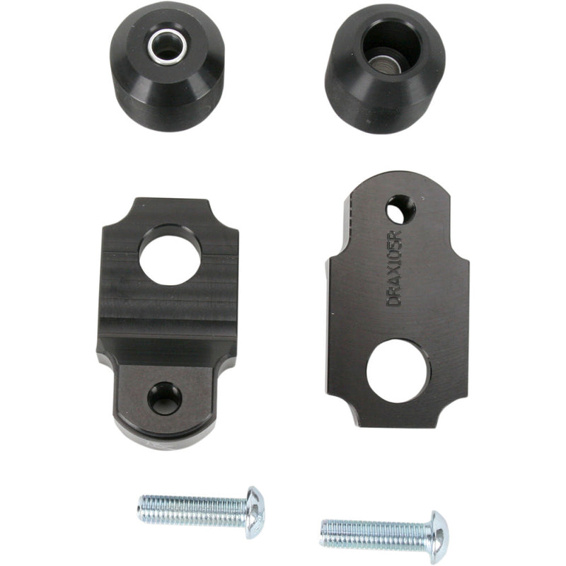 DRIVEN RACING Axle Block Sliders - Kawasaki ZX-10R - Black DRAX-105-BK