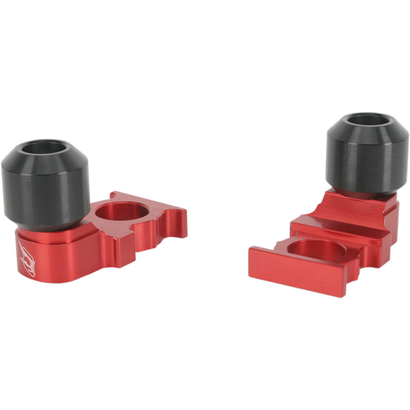 DRIVEN RACING Axle Block Sliders - Honda - Red DRAX-103-RD