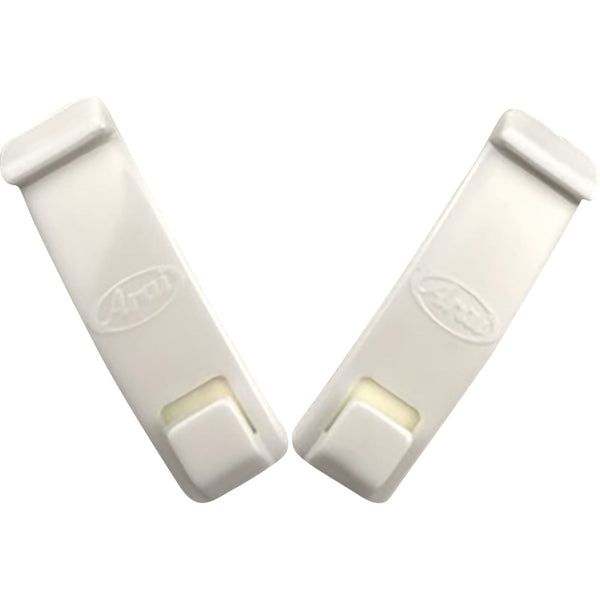 Arai Helmets Goggle Strap Holders - White 092175