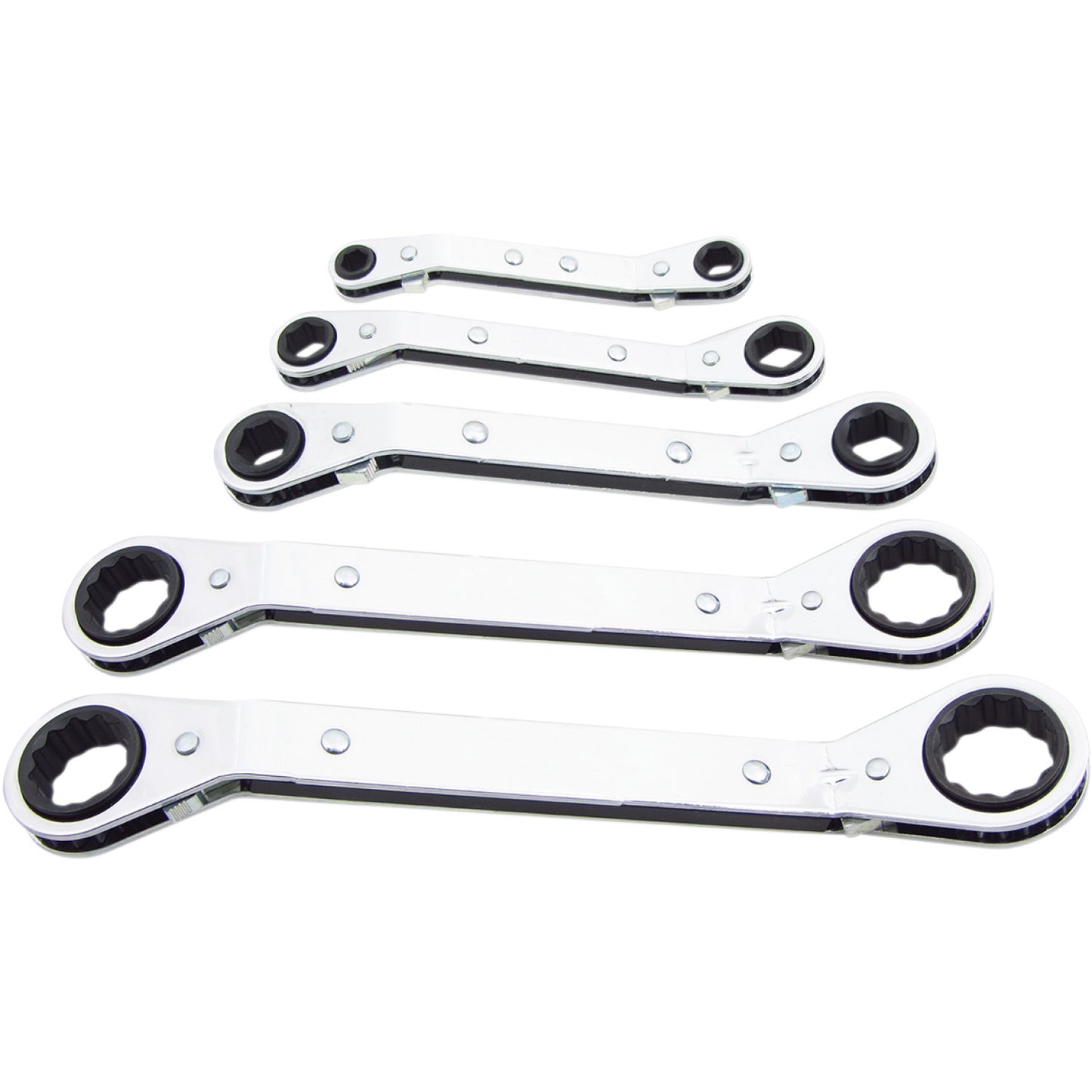 Lang Tools Wrench Set - Ratcheting Offset - SAE ROW-5 | Lang Tools | Miscellaneous Tools