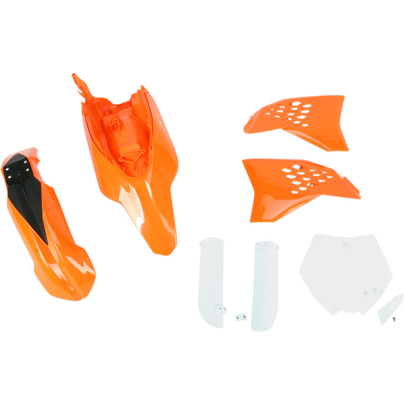 Acerbis Full Replacement Body Kit - OEM '13 Orange/White/Black 2320853914