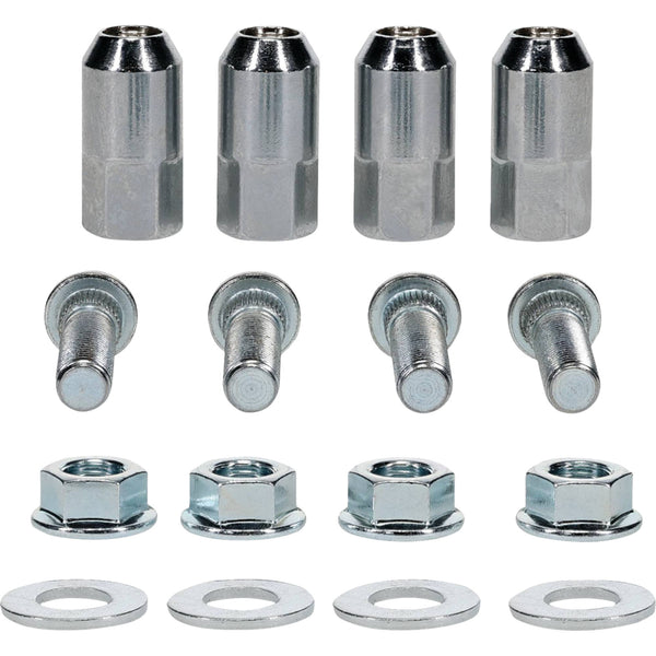 Moose Racing Wheel Stud/Nut Kit - Front/Rear - Polaris 85-1127