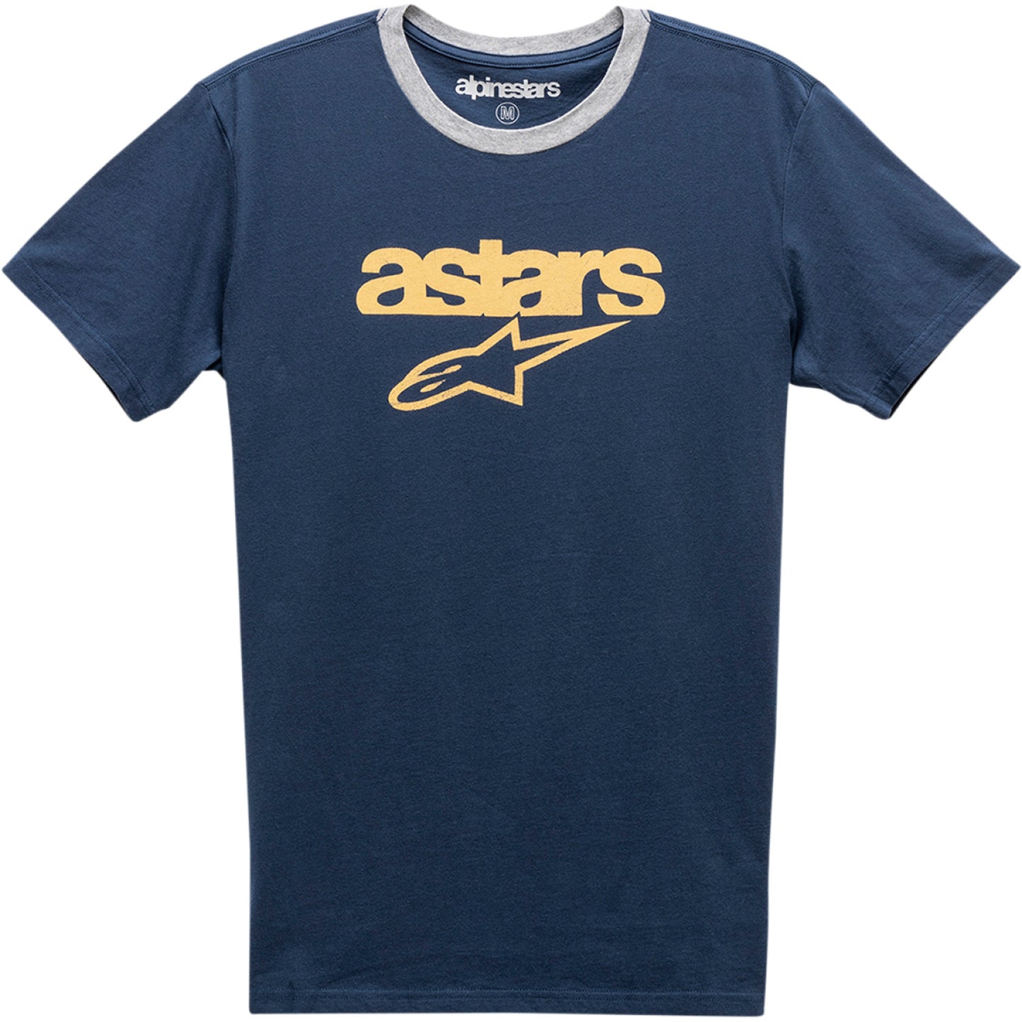 ALPINESTARS Match T-Shirt - Navy/Heather Gray - Medium 1211740107026M