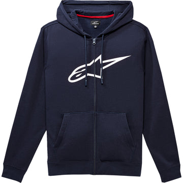 ALPINESTARS Ageless 2 Zip Hoodie - Navy/White - Medium 1038530527020M