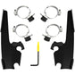 Memphis Shades Batwing - Mounting Kit - Black - FXLR MEB2036