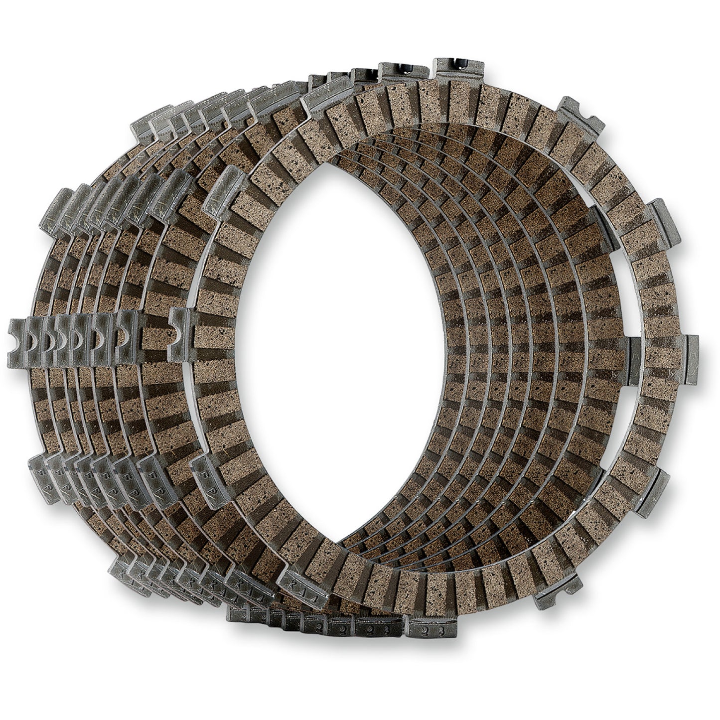 HINSON RACING Clutch Plate Kit - Fiber FP014-7-001 by Hinson Racing Clutch Plates & Springs