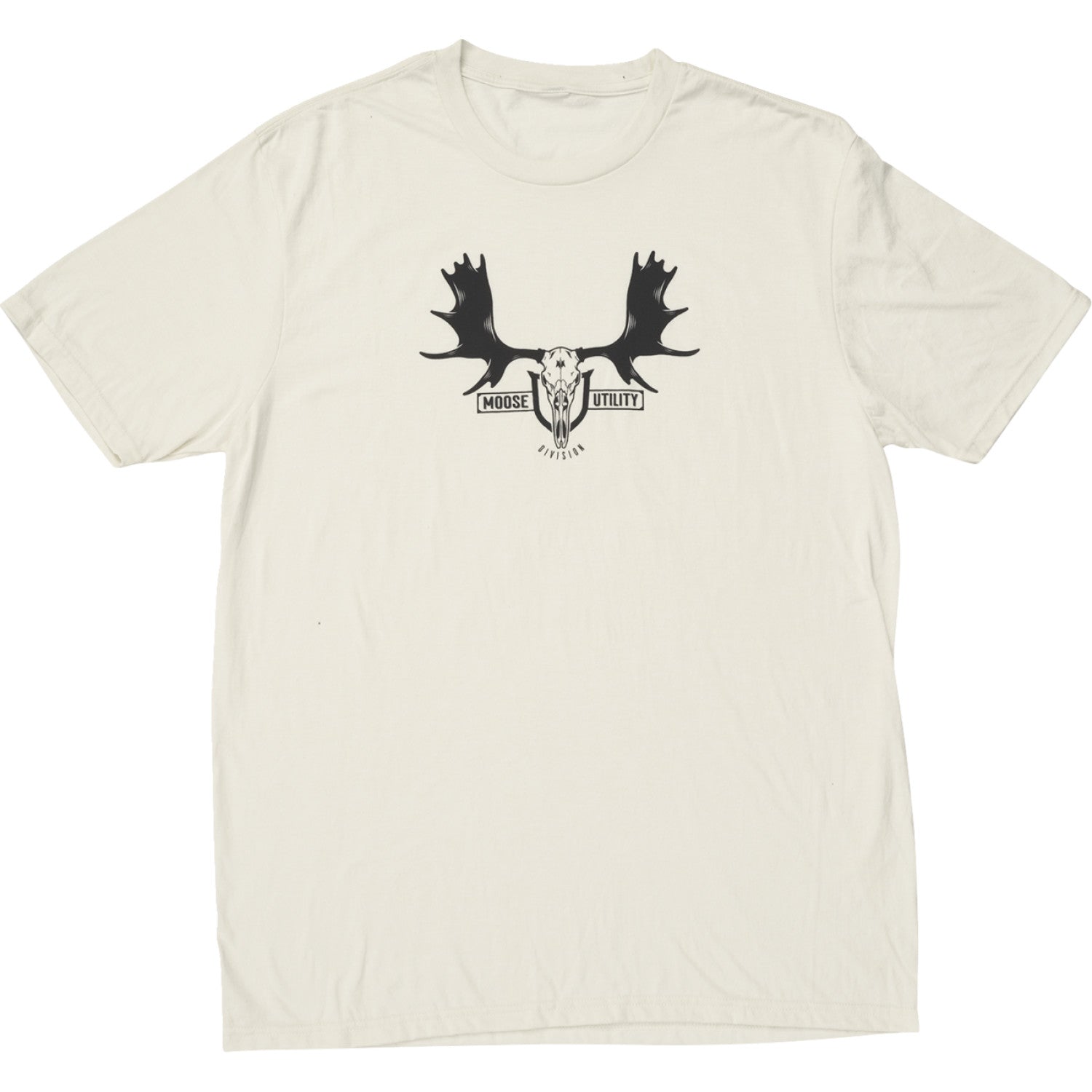 Moose Offroad MUD Euro T-Shirt - Natural/Black - Small 3030-24391 | T Shirts Mens