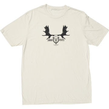 Moose Offroad MUD Euro T-Shirt - Natural/Black - Medium 3030-24392 | T Shirts Mens