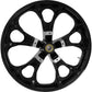 COASTAL MOTO Wheel - Largo 3D - Front - Dual Disc/without ABS - Black 3D-LGO213SB