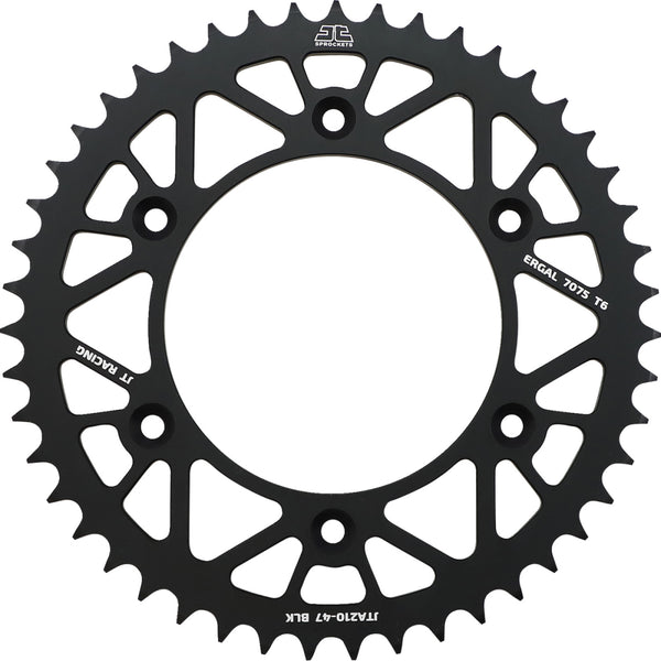 JT Sprockets Rear Sprocket - Beta/Honda - Black - 47 Tooth JTA210.47BLK