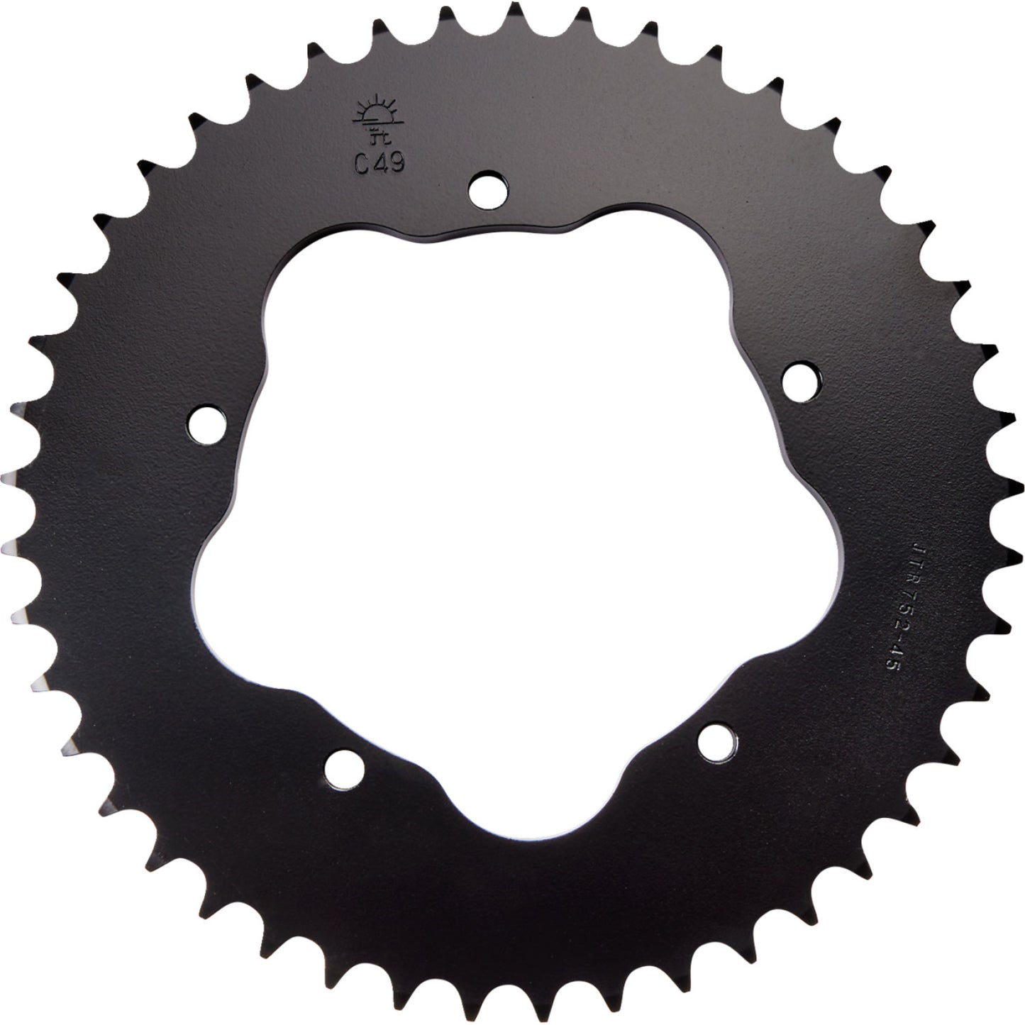 JT SPROCKETS Rear Sprocket - 45 Tooth - Ducati JTR752.45 by JT Rear Sprockets   Steel Type