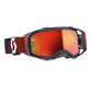 Prospect Goggle Red/Blue Orange Chrome Works Lens