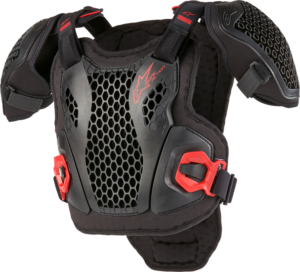 Alpinestars Bionic Chest Protector Blk/Red Youth SM/MD