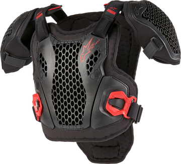 Alpinestars Bionic Chest Protector Blk/Red Youth SM/MD