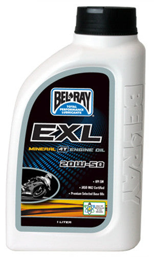 Bel-Ray EX-Large Mineral 4T Engine Oil 20W-50 1L