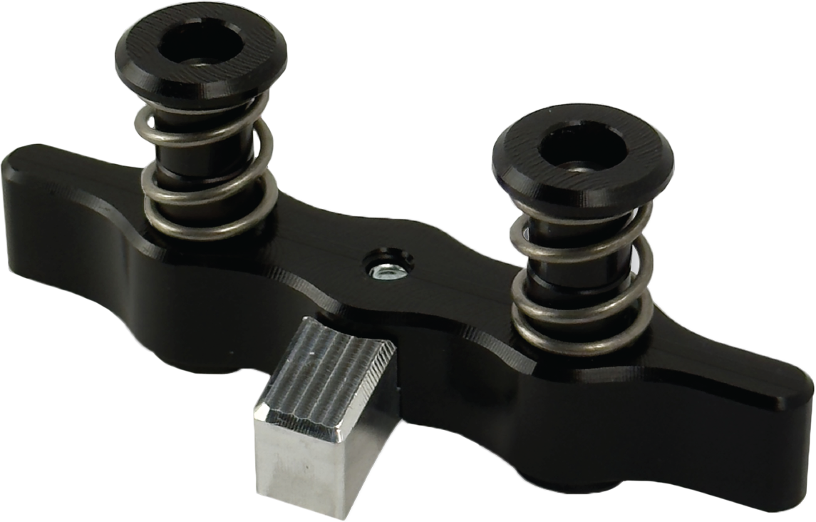 Tamer Double Button X Wing Black