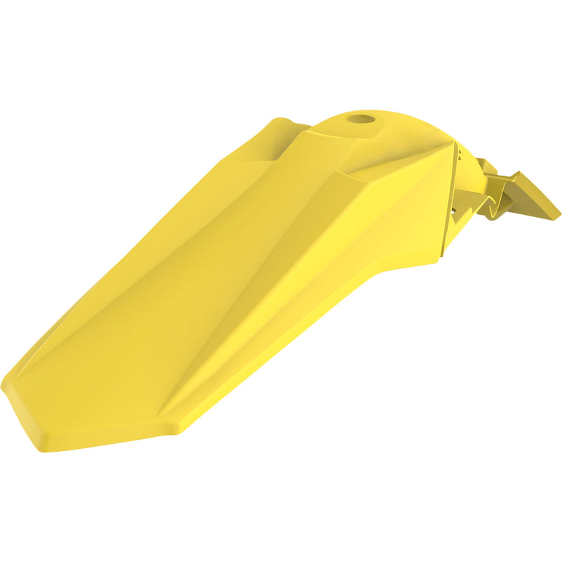 POLISPORT Fender - Rear - Yellow - RMZ 450 8554600001 by Polisport