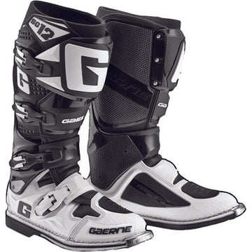 Gaerne SG12 Boots White/Black  Size 9 by Tucker