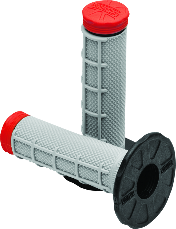 ProTaper Tri Density MX 1/2 Waffle Grips - Red