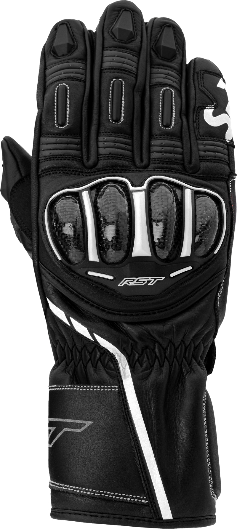 RST S1 CE Glove - Black/Black/White - XS