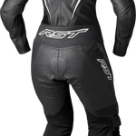 RST Women's Tractech Evo D3O CE Leather Suit - Black/White - 2XL