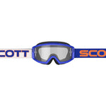 Split Otg Goggle White/Blue W/Clear Works Lens