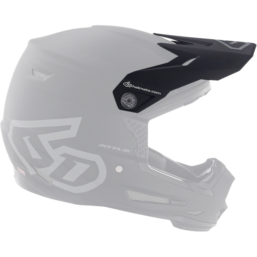 6D HELMETS ATR-2Y Visor - Matte Black 72-4114