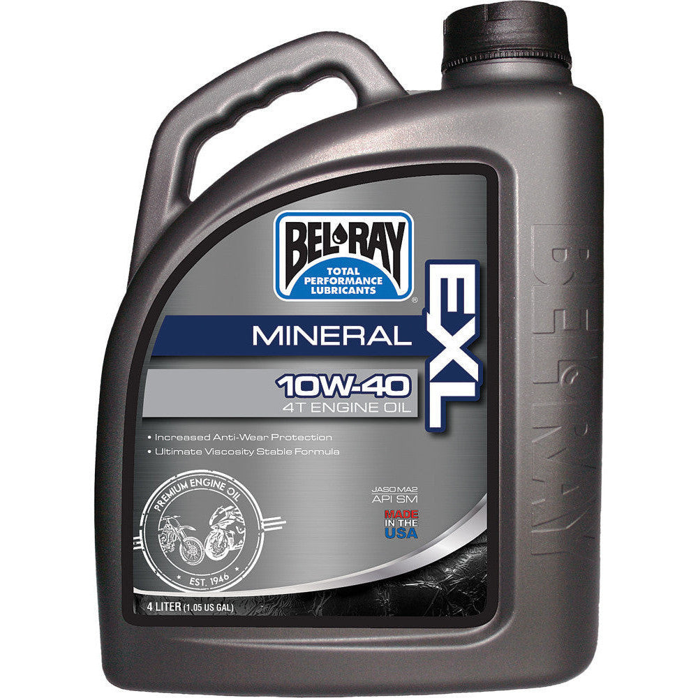 EXL MINERAL 4T ENGINE OIL 10W-40 4L