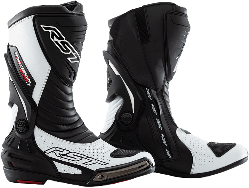 RST Tractech Evo III Sport CE Boot - White/Black - US 14