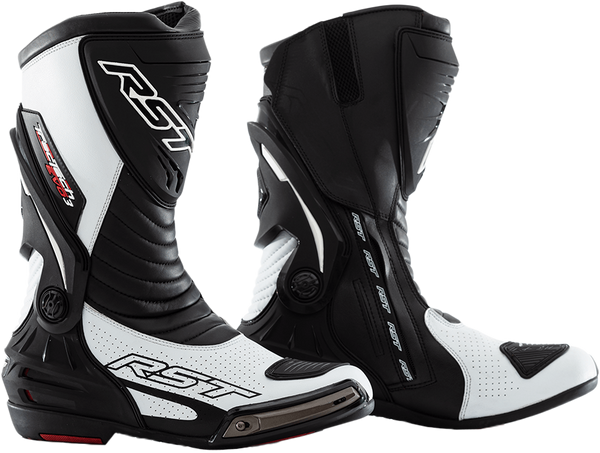 RST Tractech Evo III Sport CE Boot - White/Black - US 11