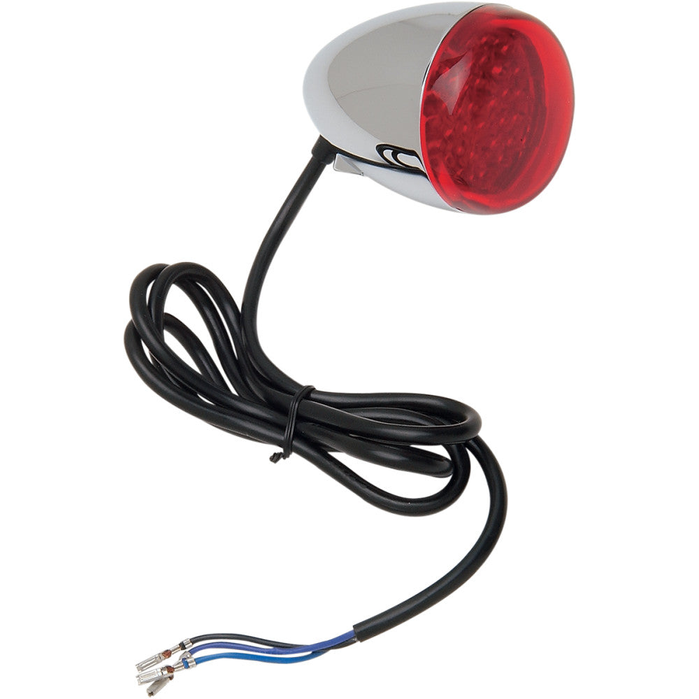 CHRIS PRODUCTS LED Turn Signal - Chrome/Red 8500R-LED