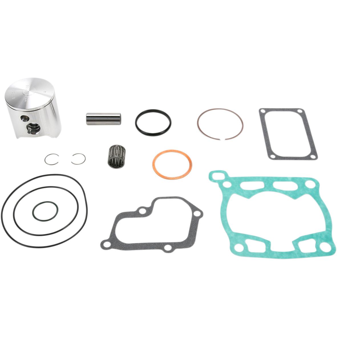 WISECO Piston Kit with Gaskets - 55.00 mm - Suzuki RM125 PK1182