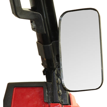 SEIZMIK Mirror - Basic - Side View - Rectangle - Black - Polaris Pro Fit/Can Am Profiled ROPS 56-18084